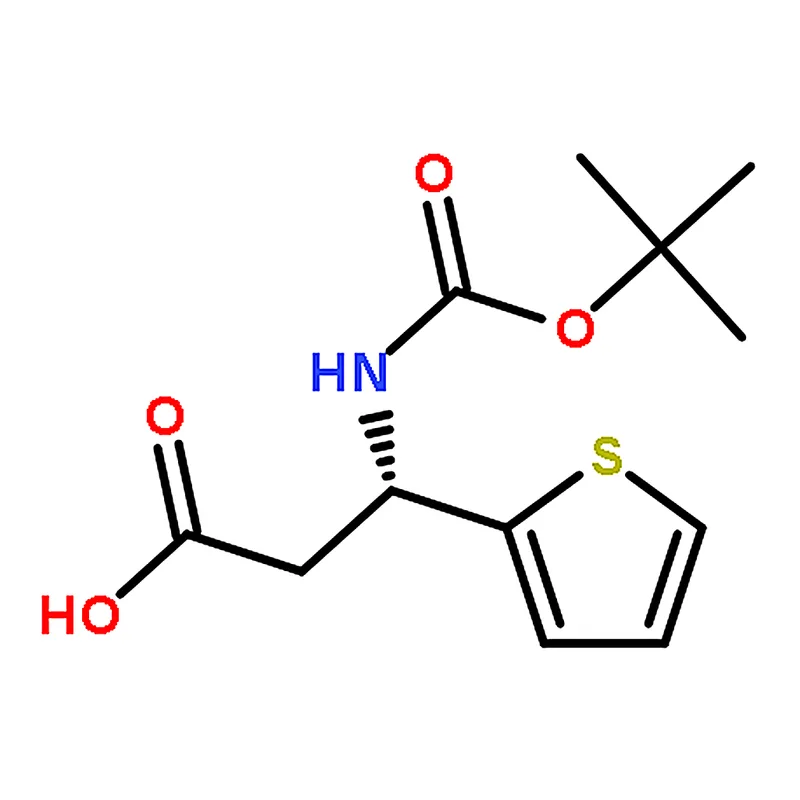 RHAWN (S)-3-((tert-Butoxycarbonyl)amino)-3-(thiophen-2-yl)propanoic acid