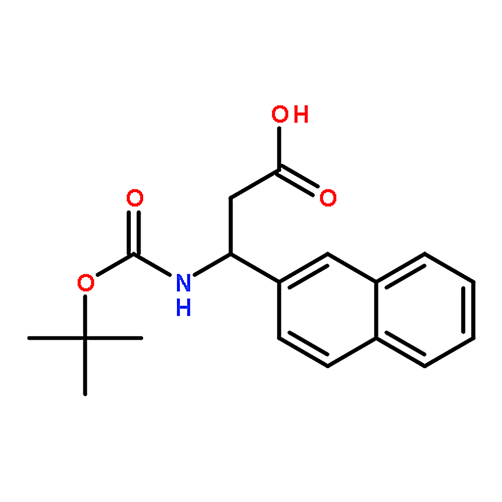 RHAWN (S)-3-((tert-Butoxycarbonyl)amino)-3-(naphthalen-2-yl)propanoic acid