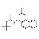 RHAWN (S)-3-((tert-Butoxycarbonyl)amino)-3-(naphthalen-2-yl)propanoic acid