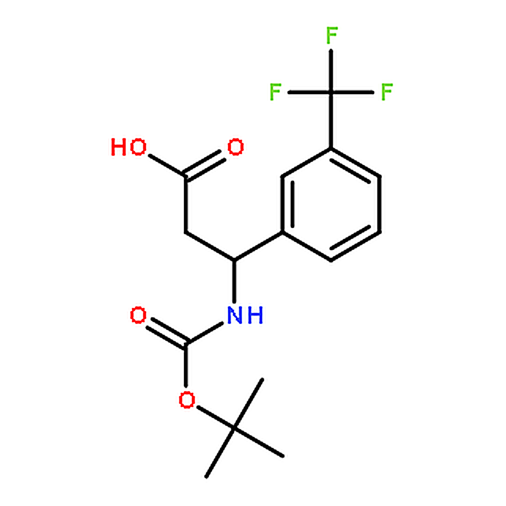 RHAWN Boc-(s)-3-amino-3-(3-trifluoromethyl-phenyl)-propionic acid