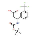 RHAWN Boc-(s)-3-amino-3-(3-trifluoromethyl-phenyl)-propionic acid