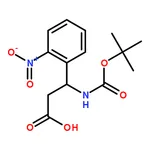RHAWN (S)-3-((tert-Butoxycarbonyl)amino)-3-(2-nitrophenyl)propanoic acid