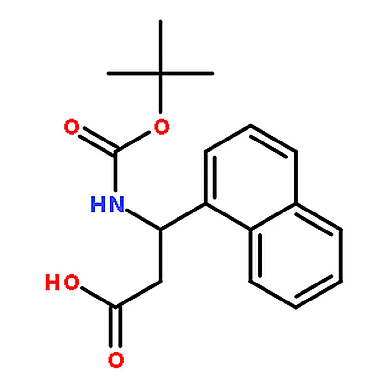 RHAWN (R)-3-((tert-Butoxycarbonyl)amino)-3-(naphthalen-1-yl)propanoic acid