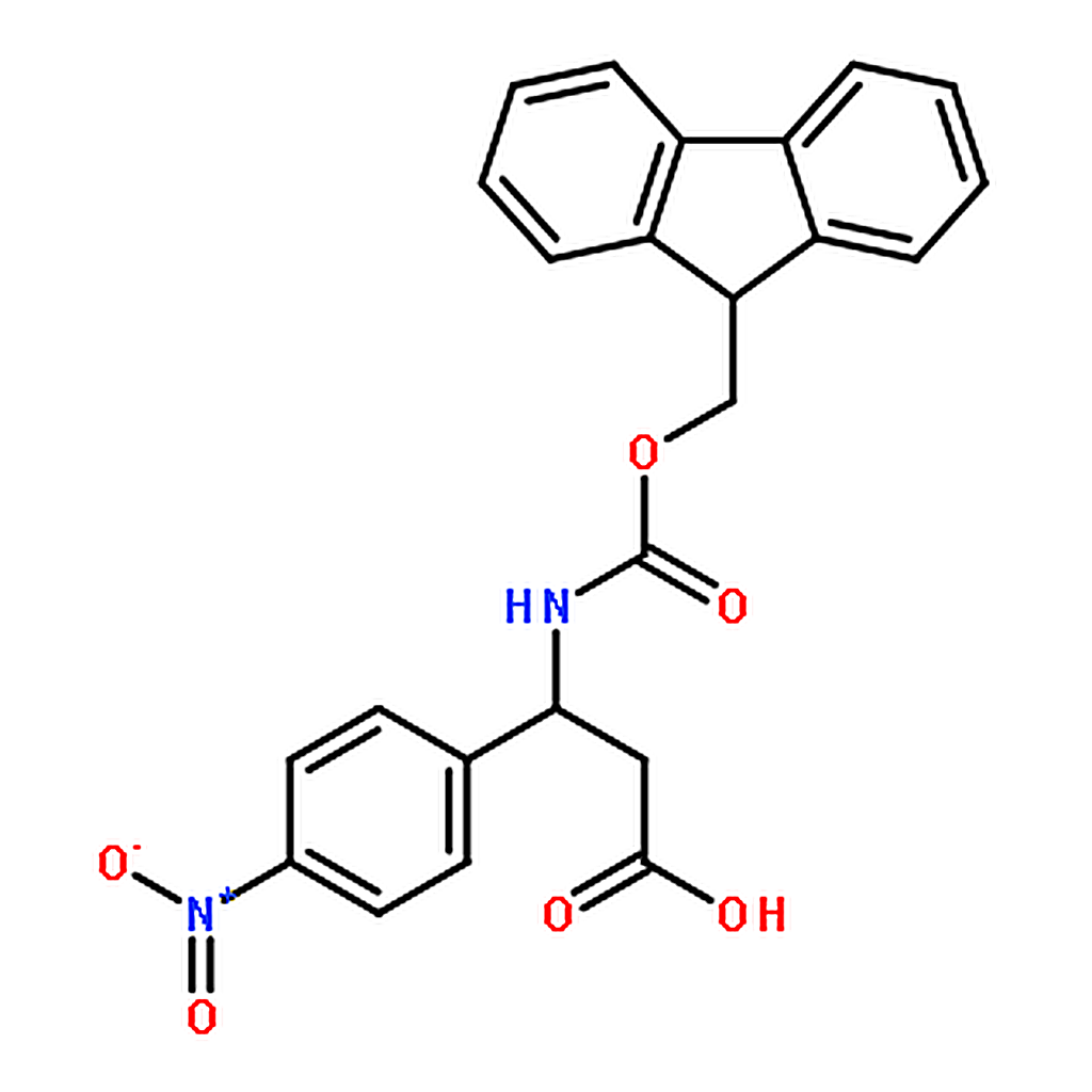 RHAWN (S)-3-((((9H-Fluoren-9-yl)methoxy)carbonyl)amino)-3-(4-nitrophenyl)propanoic acid
