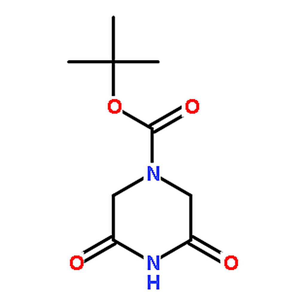 RHAWN 3,5-Dioxo-1-piperazinecarboxylic acid 1,1-dimethylethyl ester