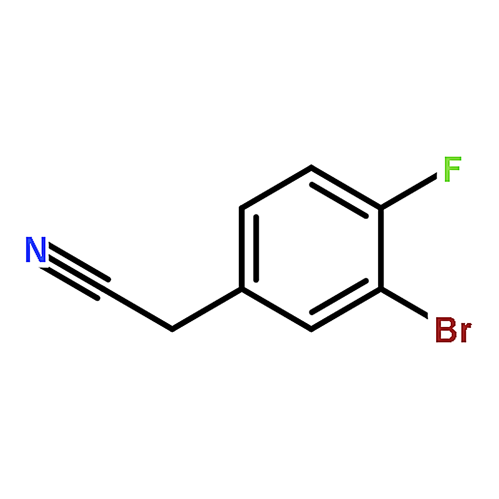 RHAWN 2-(3-Bromo-4-fluorophenyl)acetonitrile