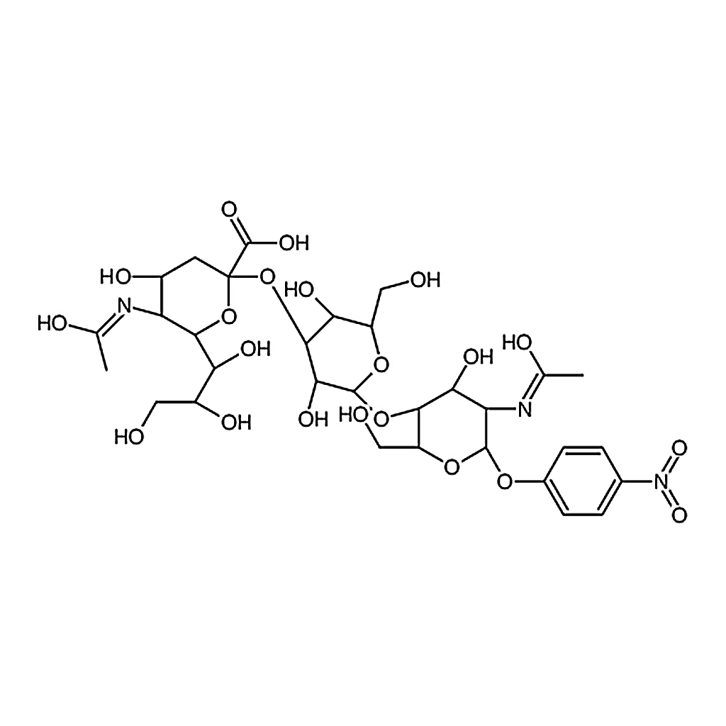 RHAWN Neu5Ac(2-3)Gal(1-4)GlcNAc--pNP