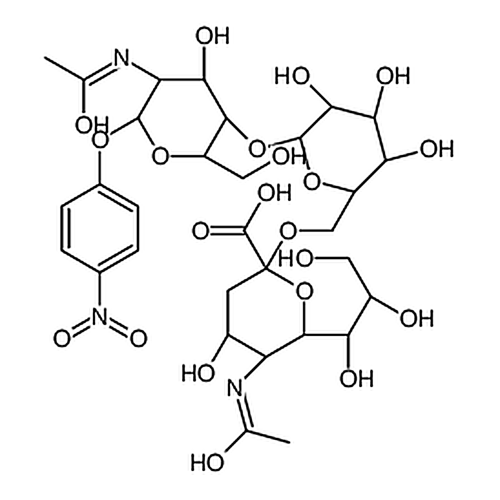 RHAWN Neu5Ac(2-6)Gal(1-4)GlcNAc--pNP