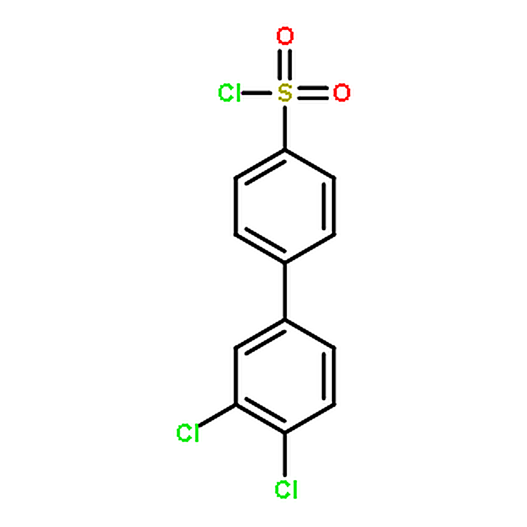 RHAWN 3'，4'-Dichloro[1，1'-biphenyl]-4-sulfonyl chloride