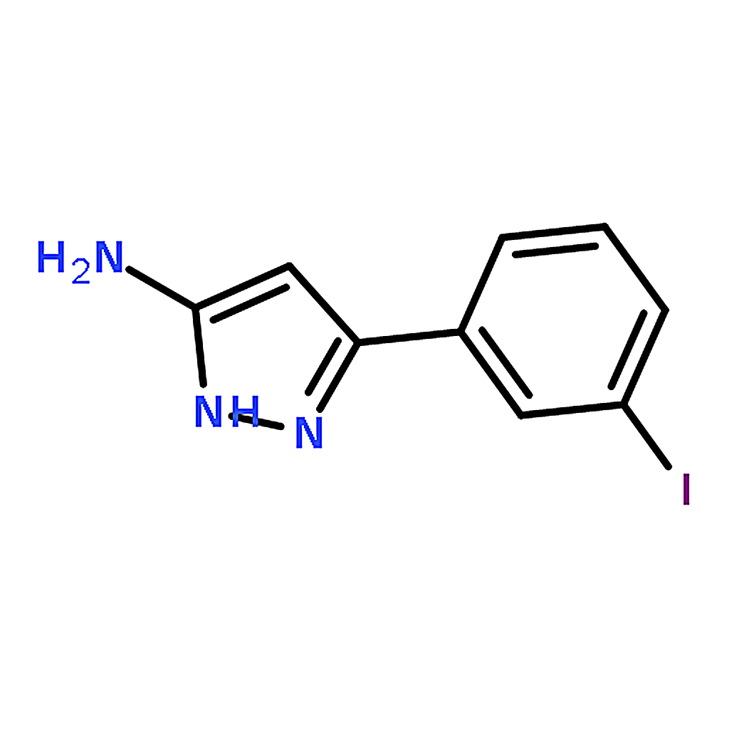 RHAWN 3-(3-Iodophenyl)-1H-pyrazol-5-amine