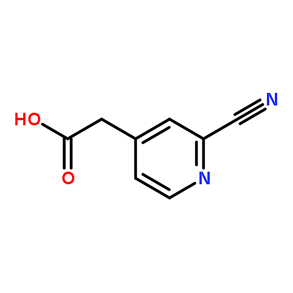 RHAWN 2-(2-Cyanopyridin-4-yl)acetic acid