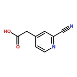 RHAWN 2-(2-Cyanopyridin-4-yl)acetic acid