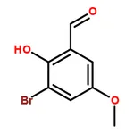 RHAWN 3-Bromo-2-hydroxy-5-methoxybenzaldehyde
