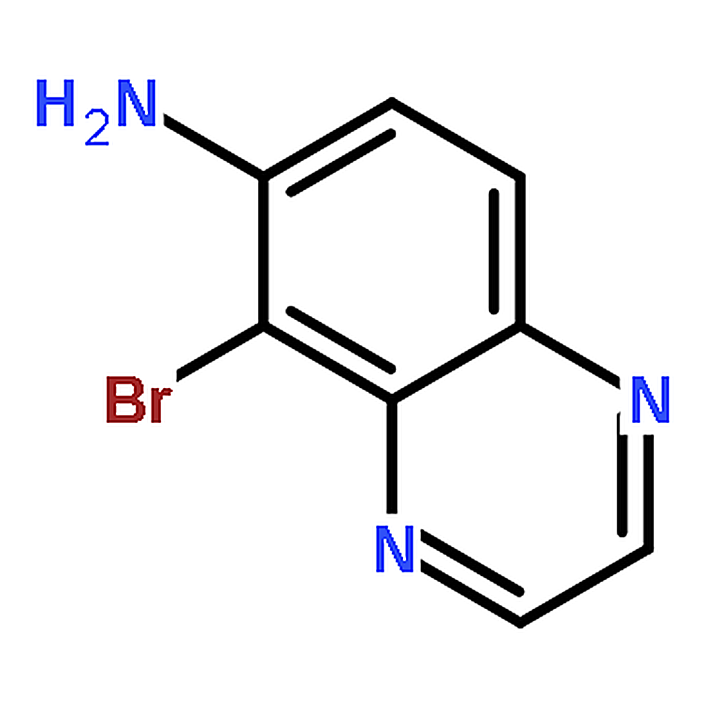 RHAWN 6-Amino-5-bromoquinoxaline