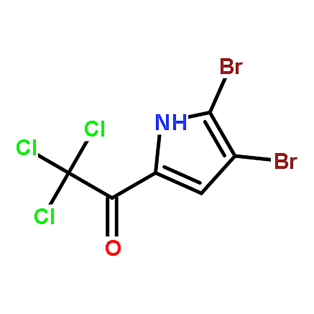 RHAWN 2，3-Dibromo-5-(trichloroacetyl)-1H-pyrrole