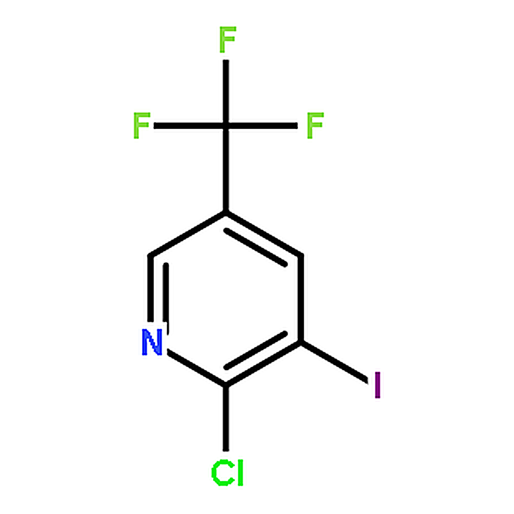 RHAWN 2-Chloro-3-iodo-5-(trifluoromethyl)pyridine