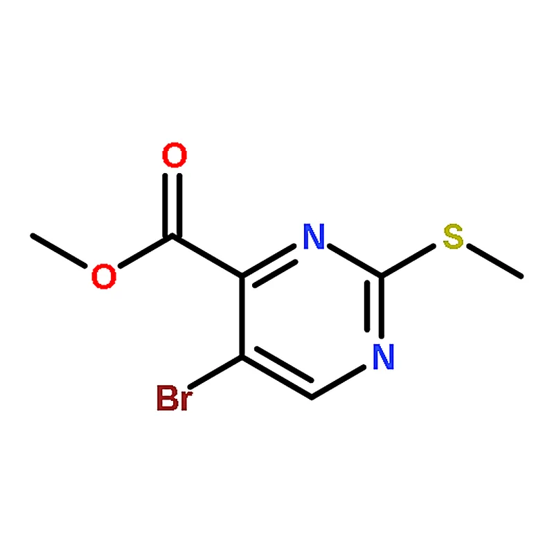 RHAWN Methyl 5-bromo-2-(methylthio)pyrimidine-4-carboxylate