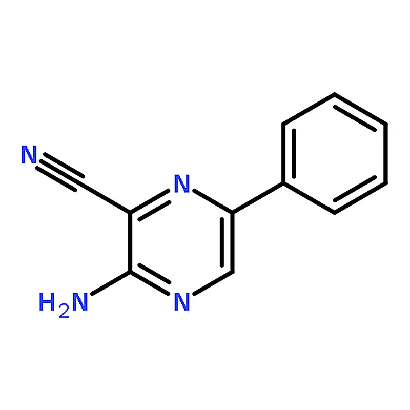RHAWN 3-Amino-6-phenylpyrazine-2-carbonitrile