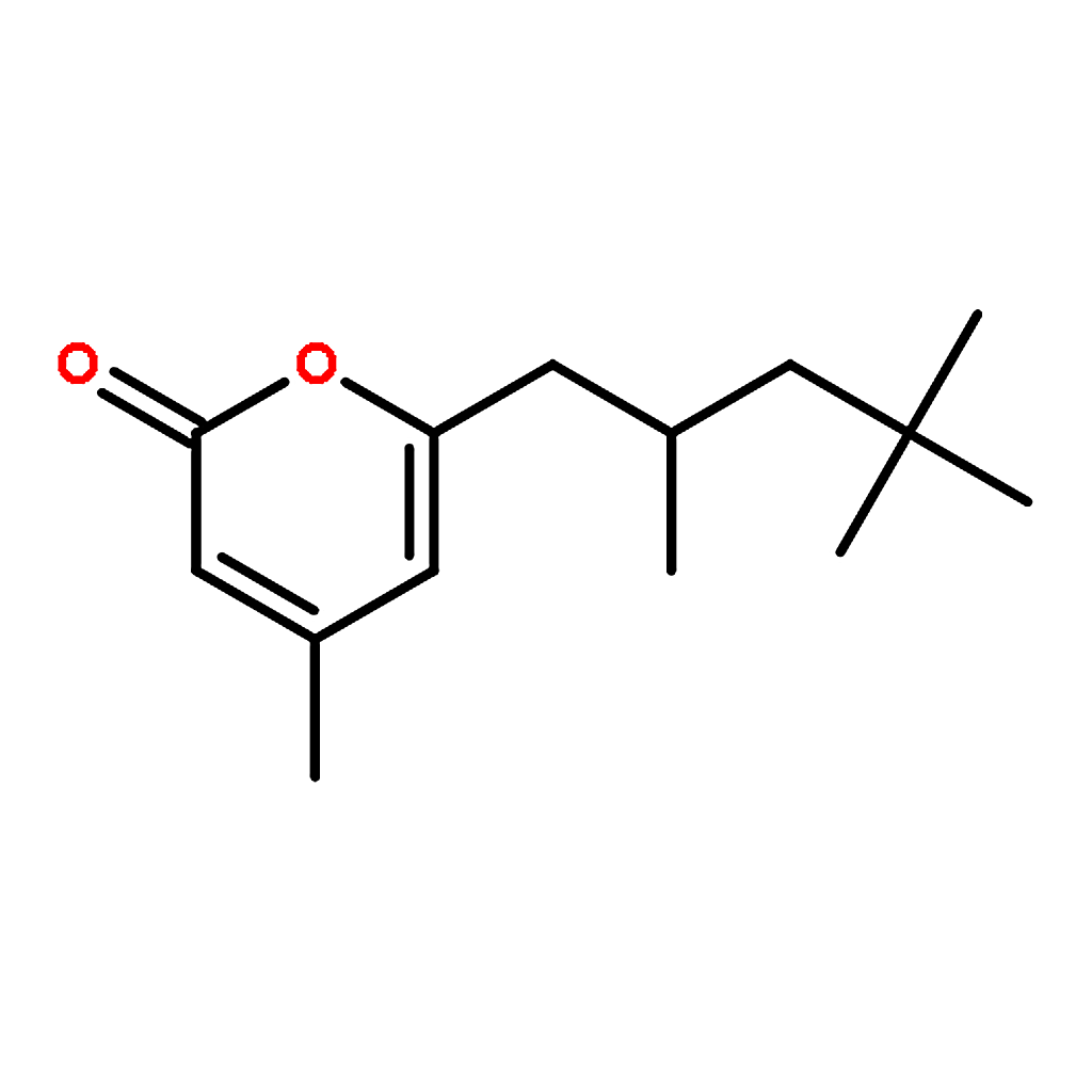 RHAWN 4-methyl-6-(2，4，4-trimethylpentyl)pyran-2-one