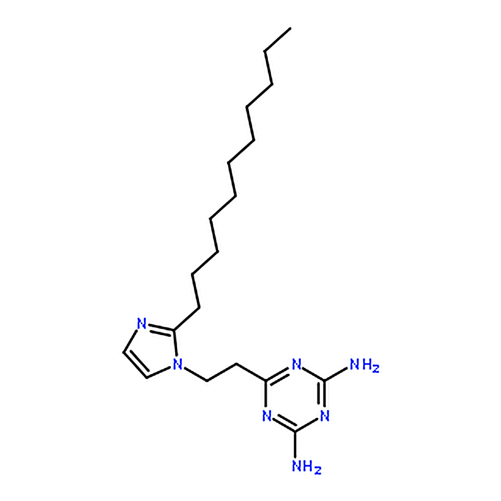 RHAWN 2，4-Diamino-6-[2-(2-undecyl-1-imidazolyl)ethyl]-1，3，5-triazine