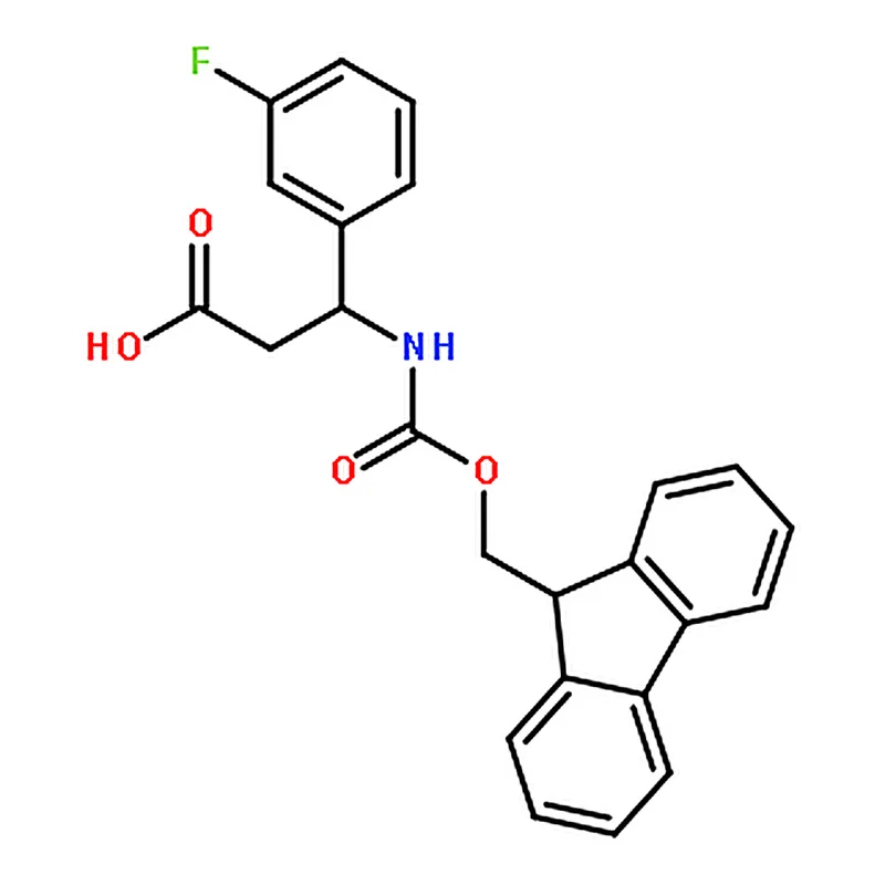 RHAWN (S)-3-((((9H-Fluoren-9-yl)methoxy)carbonyl)amino)-3-(3-fluorophenyl)propanoic acid