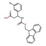 RHAWN (S)-3-((((9H-Fluoren-9-yl)methoxy)carbonyl)amino)-3-(3-bromophenyl)propanoic acid