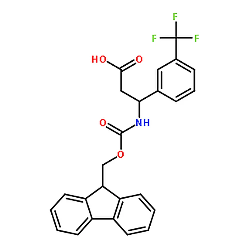 RHAWN (S)-3-((((9H-Fluoren-9-yl)methoxy)carbonyl)amino)-3-(3-(trifluoromethyl)phenyl)propanoic acid