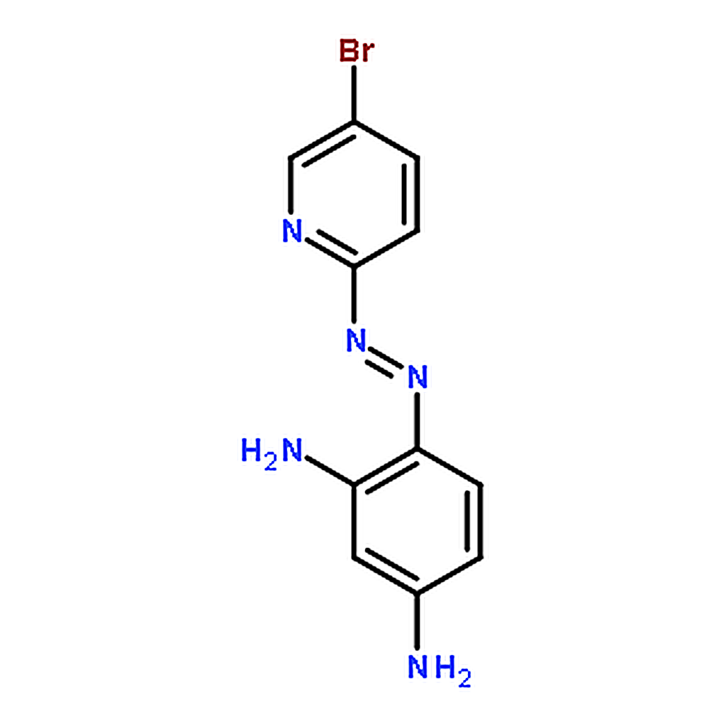 RHAWN 4-((5-Bromopyridin-2-yl)diazenyl)benzene-1,3-diamine