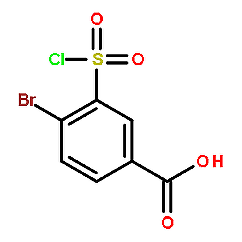 RHAWN 4-Bromo-3-(chlorosulfonyl)benzoic acid