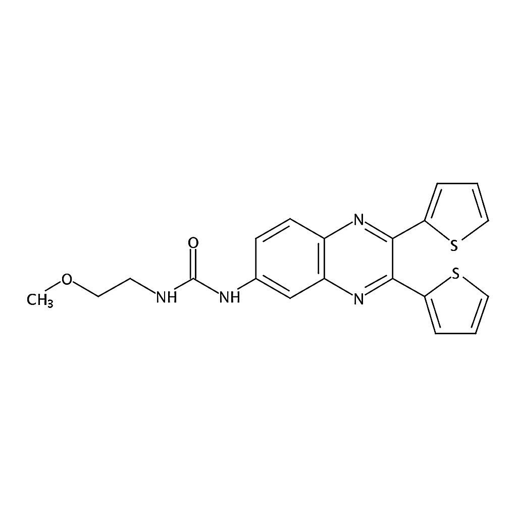 RHAWN 1-(2，3-Di(thiophen-2-yl)quinoxalin-6-yl)-3-(2-methoxyethyl)urea