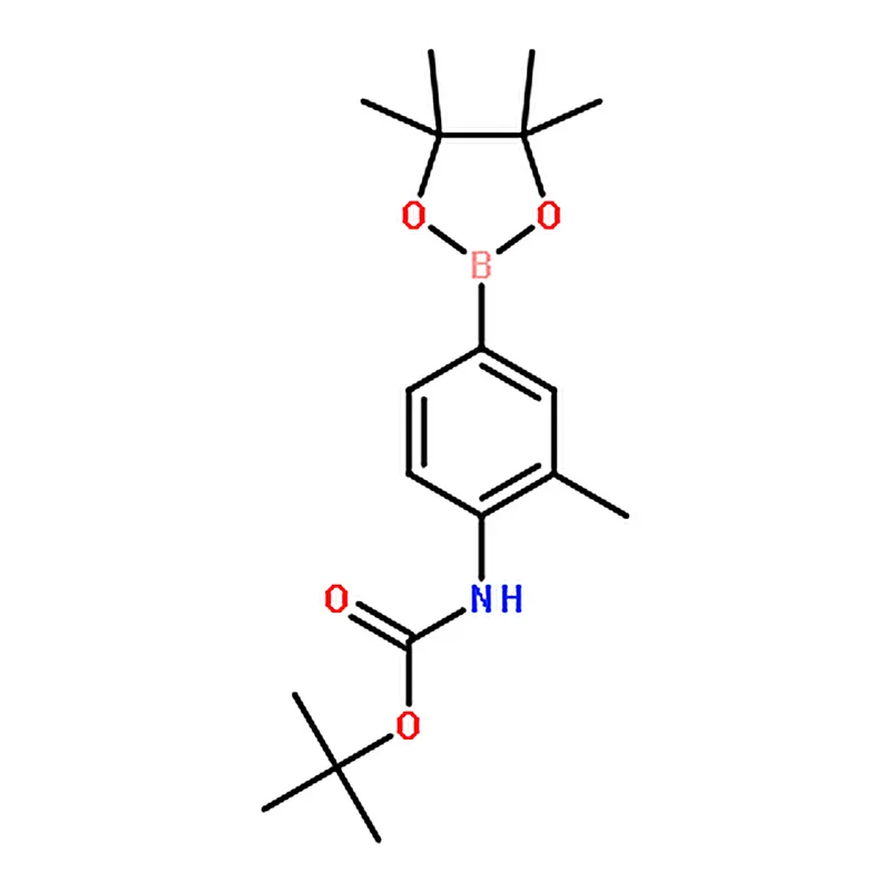 RHAWN tert-Butyl (2-methyl-4-(4,4,5,5-tetramethyl-1,3,2-dioxaborolan-2-yl)phenyl)carbamate