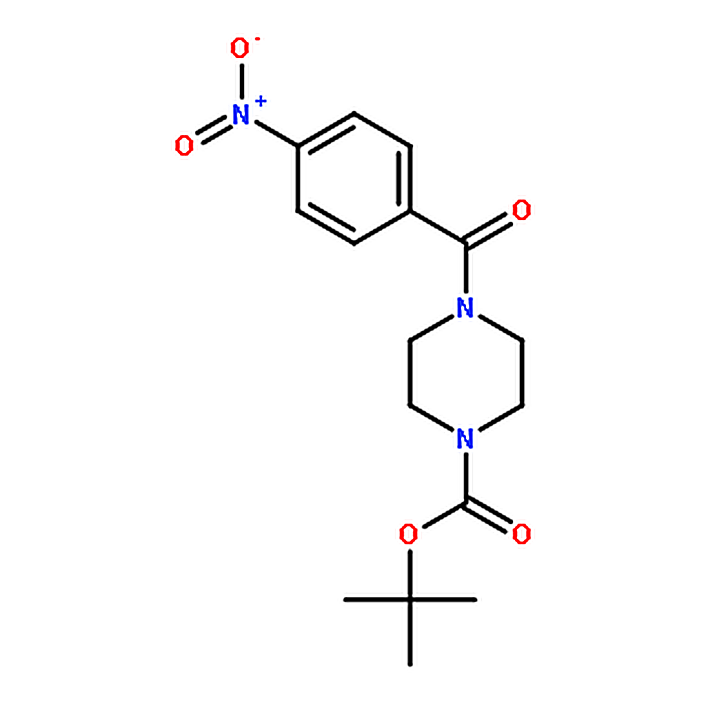 RHAWN tert-Butyl 4-(4-nitrobenzoyl)piperazine-1-carboxylate