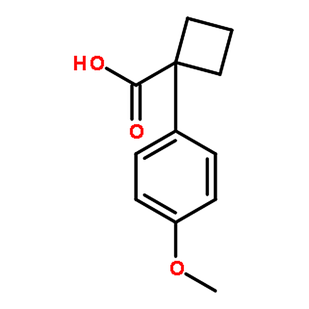 RHAWN 1-(4-Methoxyphenyl)cyclobutanecarboxylic acid