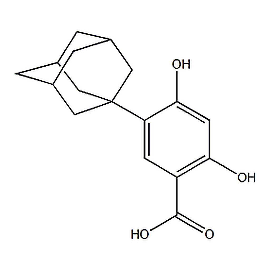 RHAWN 5-(Adamantan-1-yl)-2,4-dihydroxybenzoic acid