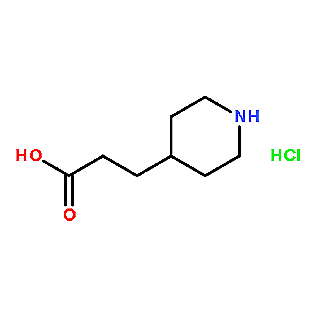 RHAWN 3-(Piperidin-4-yl)propanoic acid hydrochloride
