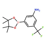 RHAWN 3-(4,4,5,5-Tetramethyl-1,3,2-dioxaborolan-2-yl)-5-(trifluoromethyl)aniline