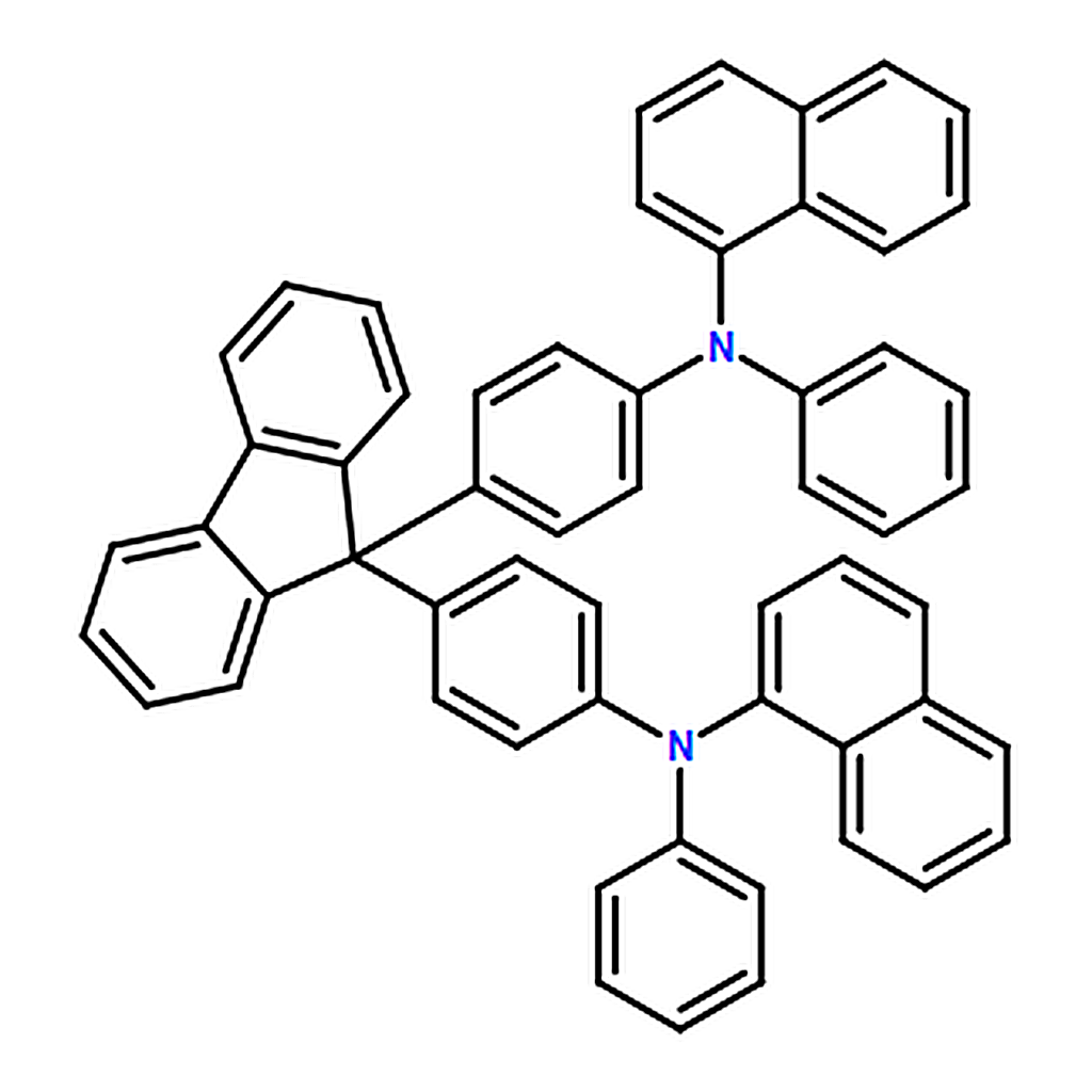 RHAWN 9,9-Bis[4-[<i>N</i>-(1-naphthyl)anilino]phenyl]fluorene