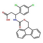 RHAWN (R)-3-((((9H-Fluoren-9-yl)methoxy)carbonyl)amino)-3-(2,4-dichlorophenyl)propanoic acid