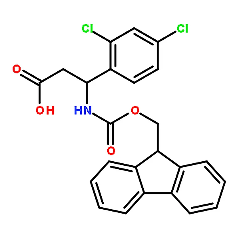 RHAWN (R)-3-((((9H-Fluoren-9-yl)methoxy)carbonyl)amino)-3-(2,4-dichlorophenyl)propanoic acid