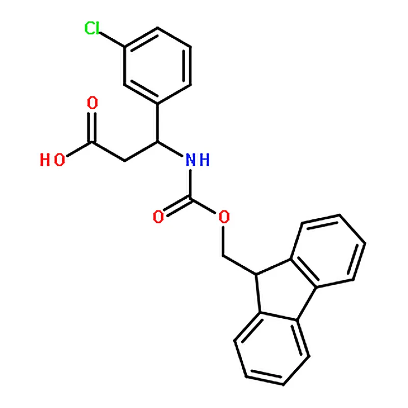 RHAWN (R)-3-((((9H-Fluoren-9-yl)methoxy)carbonyl)amino)-3-(3-chlorophenyl)propanoic acid