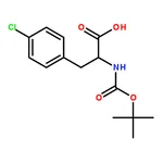 RHAWN 2-((tert-Butoxycarbonyl)amino)-3-(4-chlorophenyl)propanoic acid