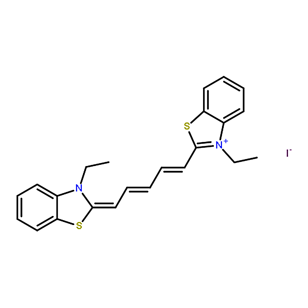 RHAWN 3，3'-Diethylthiadicarbocyanine iodide