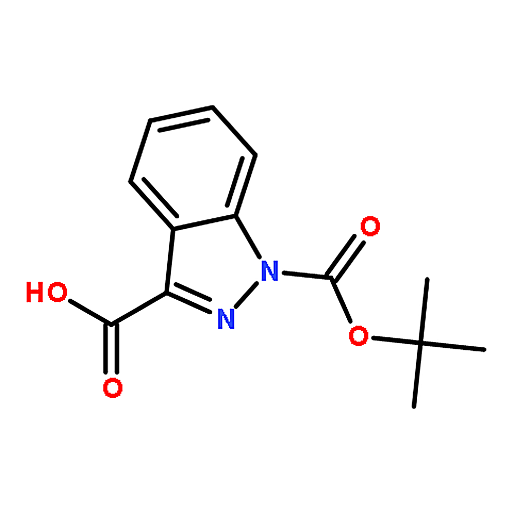 RHAWN 1-(tert-Butoxycarbonyl)-1H-indazole-3-carboxylicacid