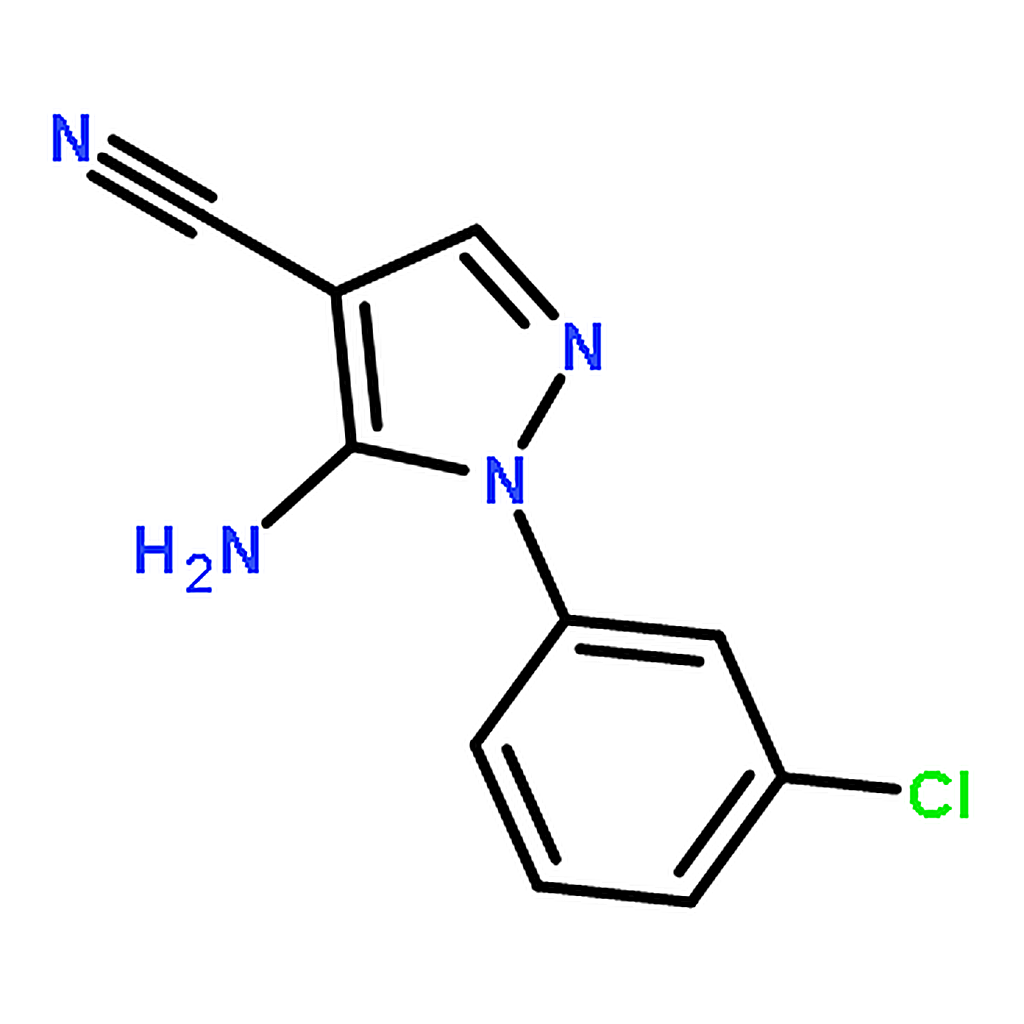 RHAWN 5-Amino-1-(3-chlorophenyl)-1H-pyrazole-4-carbonitrile