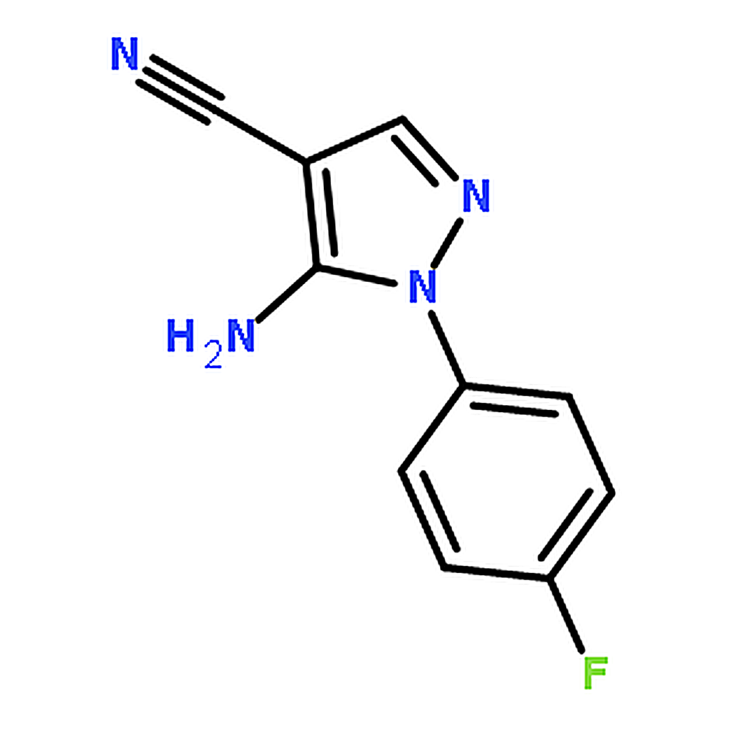 RHAWN 5-Amino-1-(4-fluorophenyl)-1H-pyrazole-4-carbonitrile