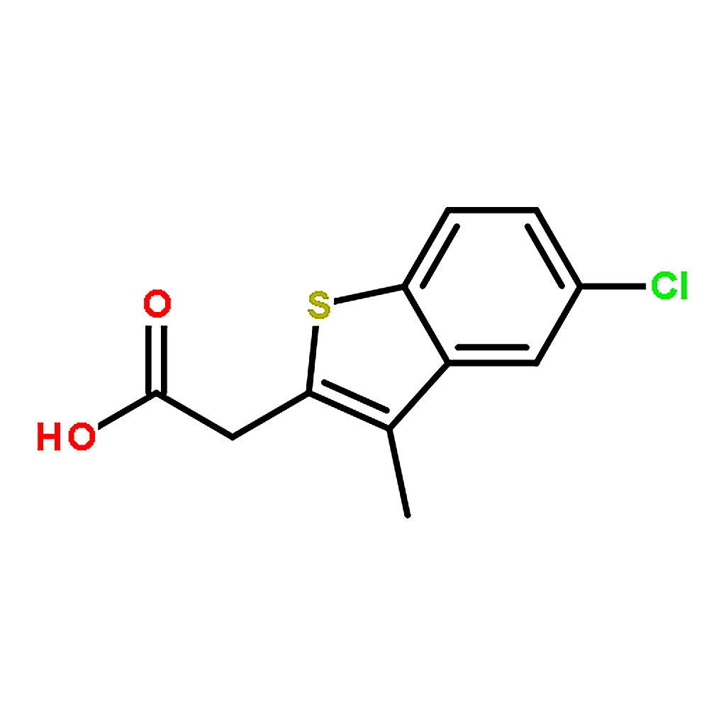RHAWN 2-(5-Chloro-3-methylbenzo[b]thiophen-2-yl)acetic acid