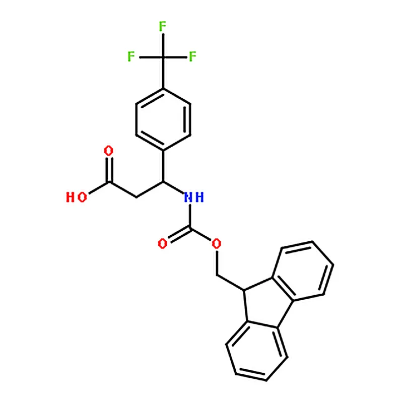 RHAWN (R)-3-((((9H-Fluoren-9-yl)methoxy)carbonyl)amino)-3-(4-(trifluoromethyl)phenyl)propanoic acid