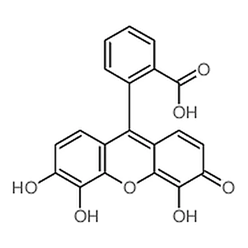 RHAWN 2-(4,5,6-Trihydroxy-3-oxo-3H-xanthen-9-yl) -benzoic acid