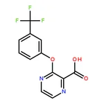 RHAWN 3-(3-(Trifluoromethyl)phenoxy)pyrazine-2-carboxylic acid