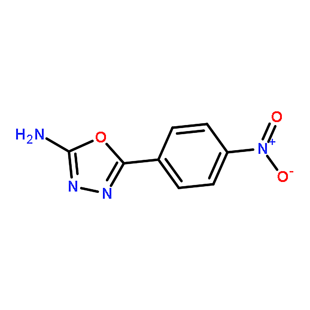 RHAWN 2-Amino-5-(4-nitrophenyl)-1,3,4-oxadiazole